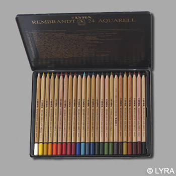 Lyra Rembrandt Aquarelle Pencil - 24 Assorted