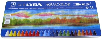 Lyra Aquacolor Crayons 24