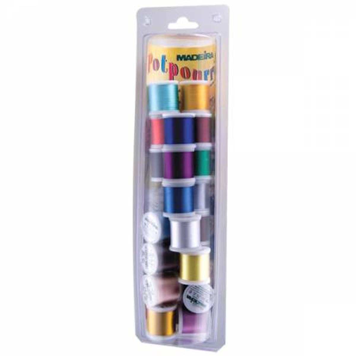 Madeira Potpourri Embroidery Thread Value Pack Polyneon