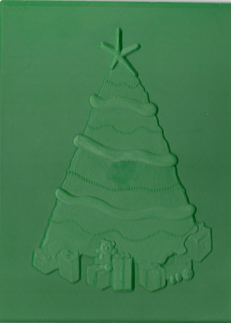 Metal Smith Mold 6"x8" - Christmas Tree