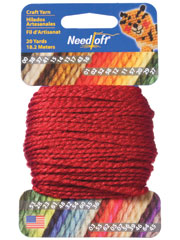 Needloft Nylon Yarn - Red