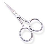Nifty Notions Scissors - 4" Large Ring, Fine Point, Straight Blade
