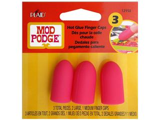 Mod Podge Silicone Hot Glue Finger Caps 3 pc