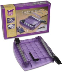 Purple Cows Two-In-One Paper Trimmer 12"