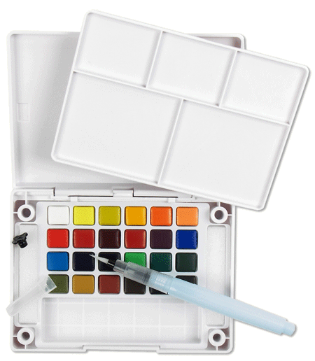 Sakura Koi Watercolor Pocket Set - 24 colors