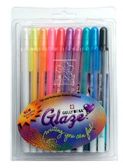 Sakura Gelly Roll Glaze Pen Set Original 10 pc