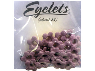 ScrapArts Eyelets 3/16 Flower 25 pc - Lilac Purple