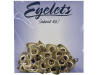 ScrapArts Eyelets 3/16 Heart 25 pc - Metallic Gold Nugget