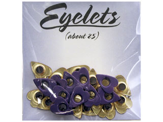 ScrapArts Eyelets 3/16 Heart 25 pc - Jelly Purple