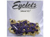 ScrapArts Eyelets 3/16 Heart 25 pc - Jelly Purple