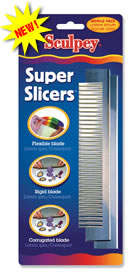 Sculpey Super Slicers - 3 Blades  Sampler Pack
