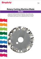Simplicity Rotary Cutter Machine Blade - Deckle