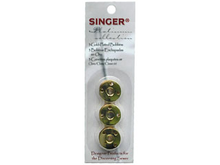 Singer Sewing Machine Bobbin Dyno Platinum Gold-Plated 3 pc Class 66