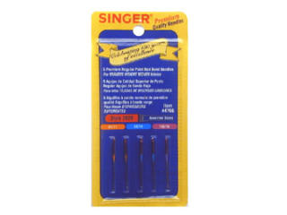 Singer Regular Point Machine Needle Size 11/14/16