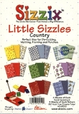 Sizzix - Little Sizzles 80 sheets 4 1/2" x 6 1/2- Country