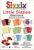 Sizzix - Little Sizzles 80 sheets 4 1/2" x 6 1/2- Watercolors