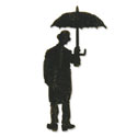 Sizzix - Bigz Dies - Tim Holtz - Umbrella Man