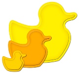 Spellbinders Die - Limited Edition - Nested Ducks