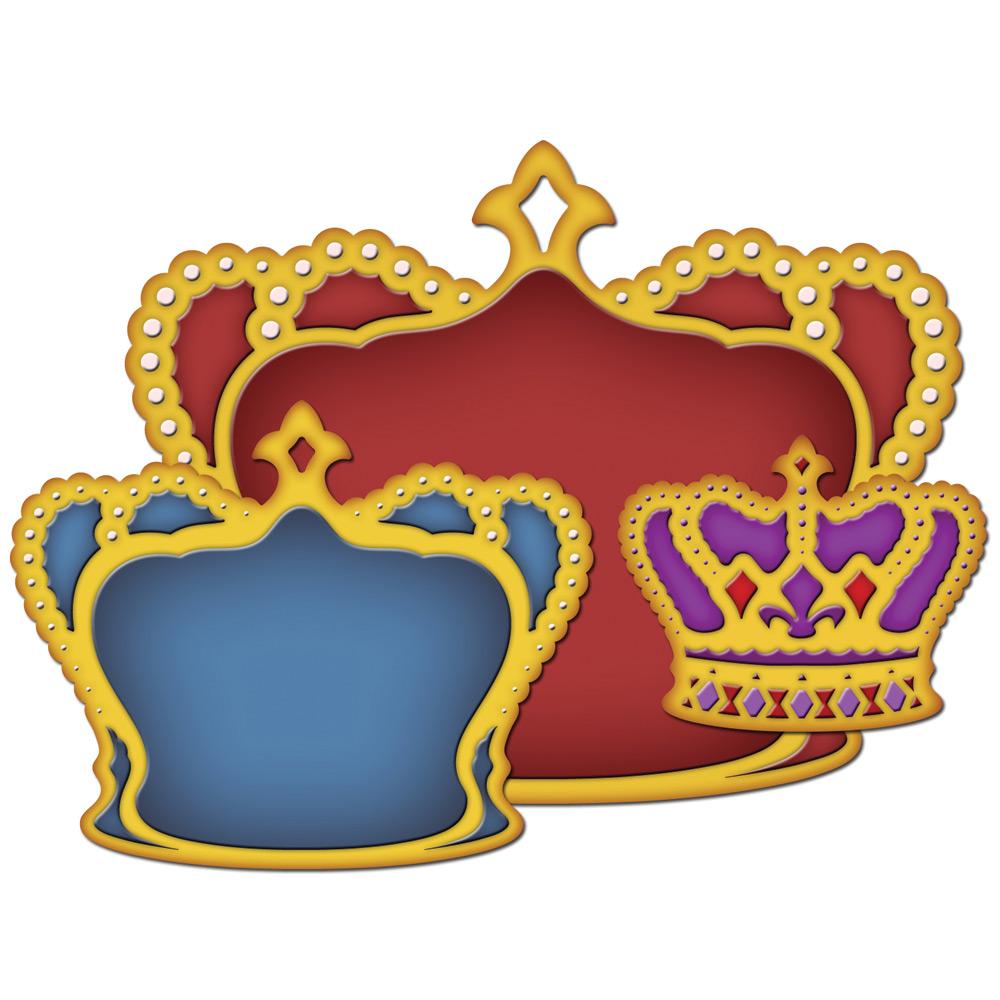 Spellbinders Die - Nested Crowns