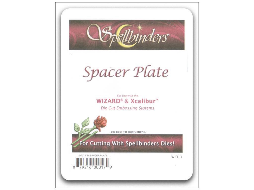 Spellbinders Wizard & Xcalibur White Spacer Plate