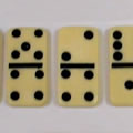 Dominos, Plastic, 28 Pieces, 1-3/16" x 5/8" x 5/32"