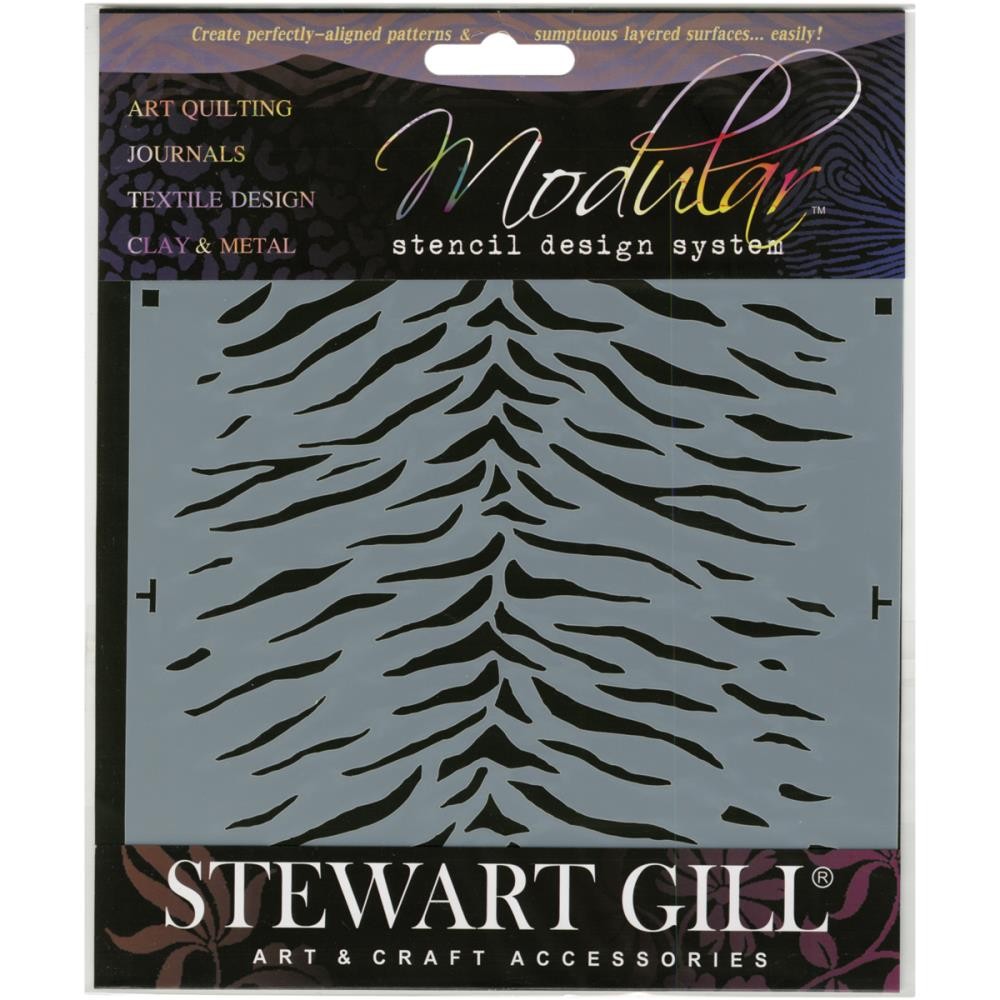 Stewart Gill Modular Stencil Design System - Original Skins - Tiger