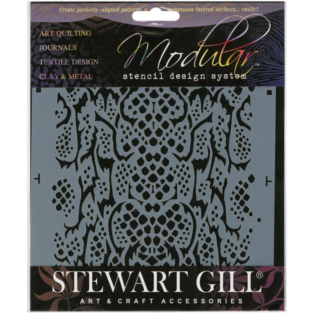 Stewart Gill Modular Stencil Design System - Original Skins - Snakeskin