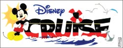 Disney Title Sticker - Disney Cruise