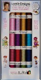 Sulky Assortment - Loralie's Fun Art for Embroidery 20-spool 40wt Rayon