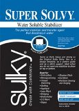 Sulky Super Solvy Stabilizer Package 19.5"x 36" Clear