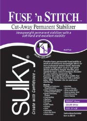 Sulky Fuse 'n Stitch Stabilizer Package 20"x 36"