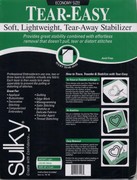 Sulky Tear Easy Stabilizer Package 20"x 3 yds White