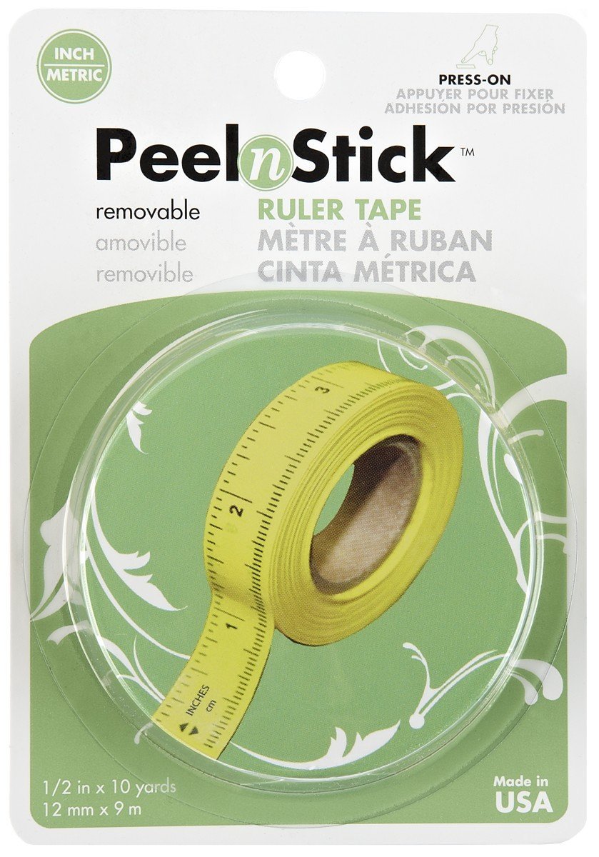 Therm O Web Peel 'N Stick Ruler Tape 1/2in x 10yds