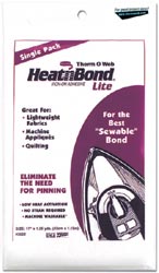 Therm O Web HeatnBond Lite Iron-on Adhesive Lite 17"x 1 1/4 yards
