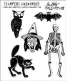 Tim Holtz Stamps - Retro Halloween