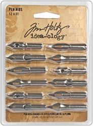 Tim Holtz Idea-Ology Pen Nibs 12/Pkg