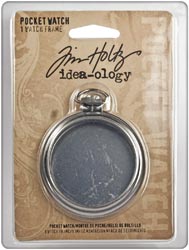 Tim Holtz Idea-Ology Pocket Watch Frame 2"