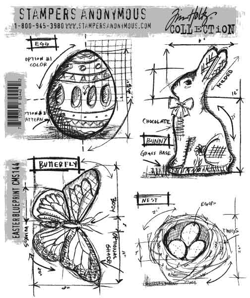 Tim Holtz Stamps - Great Outdoors