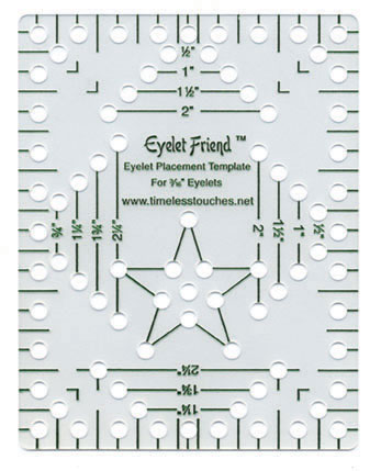 Timeless Touches Eyelet Friend 3/16"