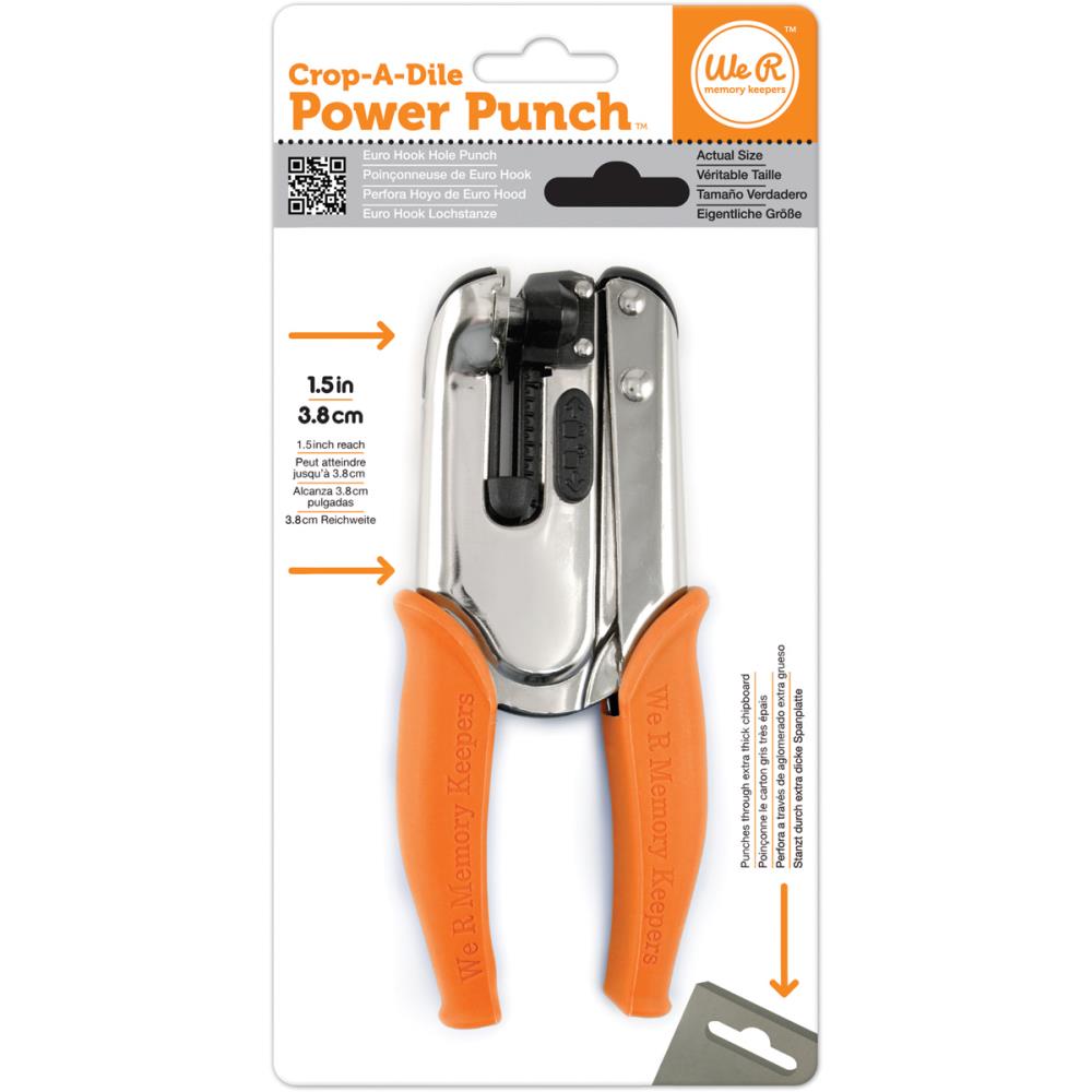 We R Memory Keepers Crop-a-Dile Euro Hook Power Punch