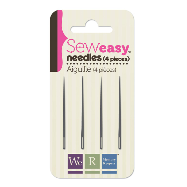 We R Memory Keepers - Sew Easy Needles 4/Pkg