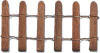Westrim Miniature Embellishments - Wood Fence