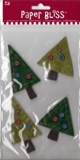 Westrim Paper Bliss Felt Christmas Embellishment - Christmas Felt Trees