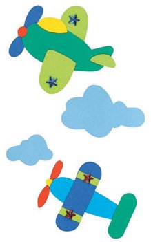 Westrim Paper Bliss Embellishment - Airplane