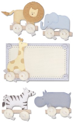 Westrim Paper Bliss Embellishment - Precious Animals