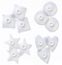 Westrim Paper Bliss Acrylic Embellishment Eyelets Value Pack Assorted Clear