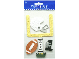 Westrim Paper Bliss Embellishment - Football