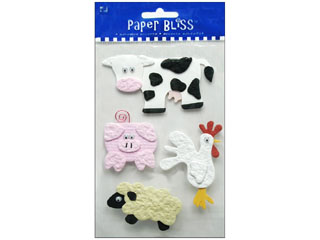 Westrim Paper Bliss Embellishment - Farm Animals