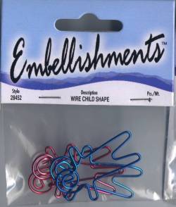 Westrim Wire Shape Embellishments - Child