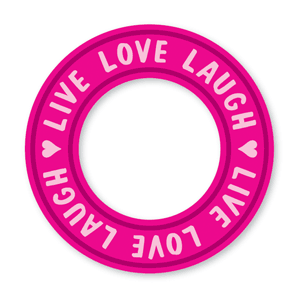 Zip'eSnap Die - Ring - Live, Love, Laugh